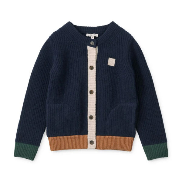 Tiago Knit Cardigan Classic Navy - LIEWOOD