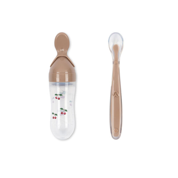 FOOD FEEDING SET  CHERRY BLUSH - KONGES SLOEJD