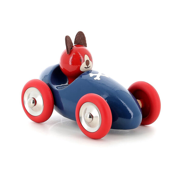 Lucien the dog in its car - VILAC