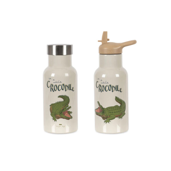 THERMO BOTTLES CROCODILE - KONGES SLOEJD