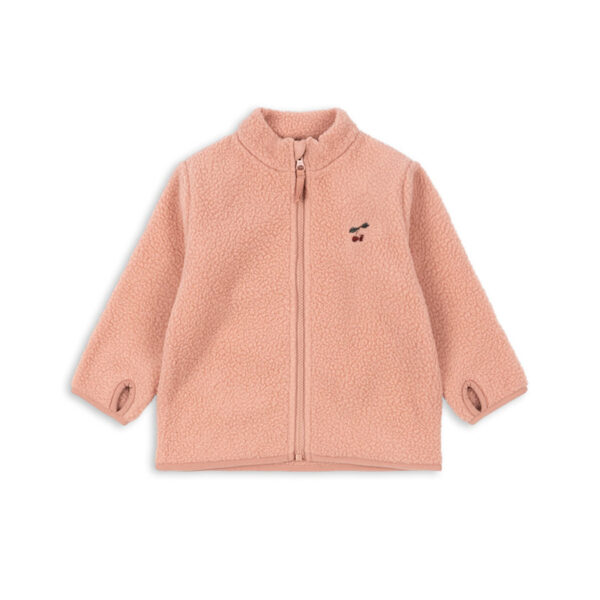 THERMY FLEECE JACKET GRS CAMEO BROWN - KONGES SLOEJD