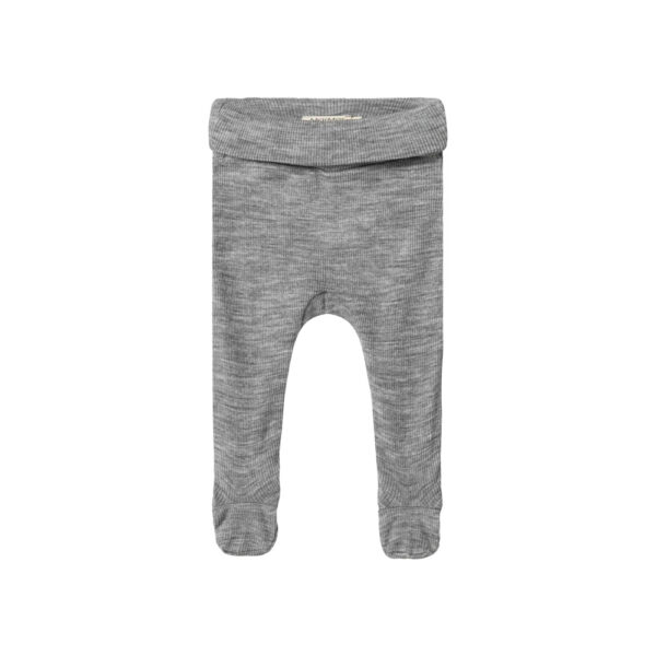Pixa, Wool Rib, new born, Essentials (NOOS) Grey Melange - MARMAR