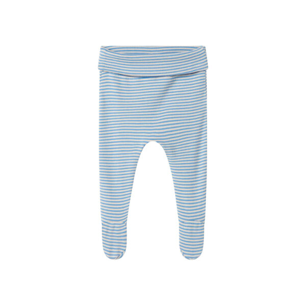 Pixa, Modal Fine Rib, bottoms, New Born Blue Stripe - MARMAR
