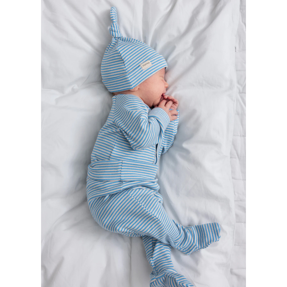 Aiki, Modal Fine Rib, accessories, New Born red Stripe - MARMAR - Image 2