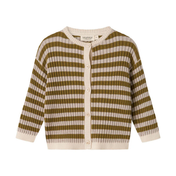 Tob, Modal Mix Stripe, knitwear, Baby Cashew Mel. Stripe - MARMAR