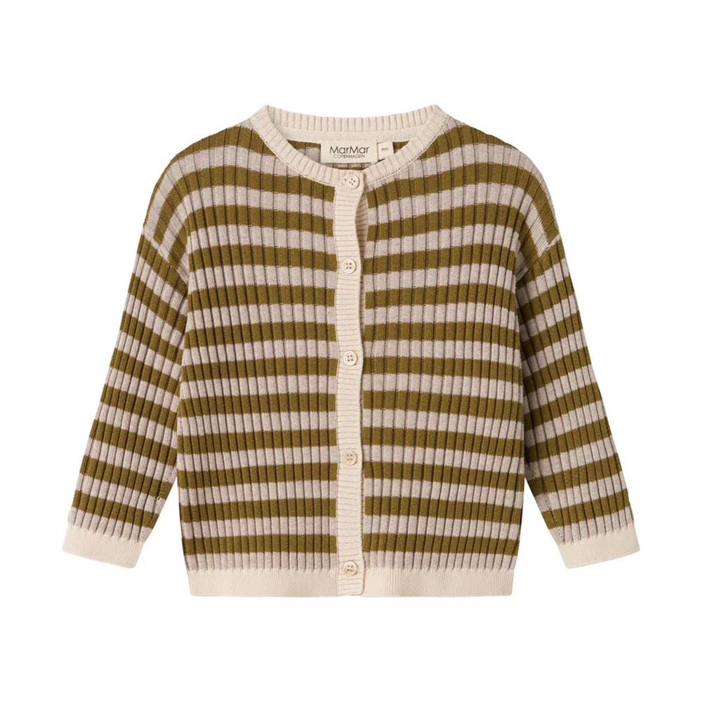 Tob, Modal Mix Stripe, knitwear, Baby Cashew Mel. Stripe - MARMAR