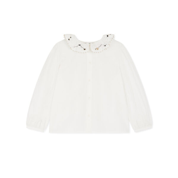 BLOUSE JORA BLOUSE OFF WHITE - BONPOINT