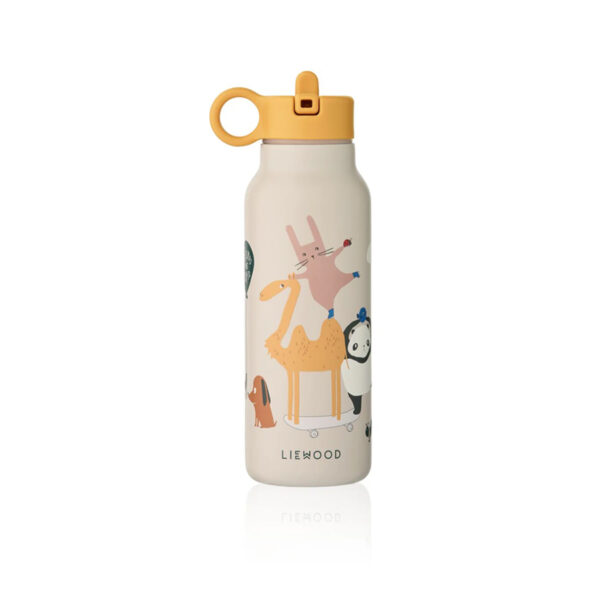 Falk Water Bottle 350 ml Around the world / Sandy - LIEWOOD