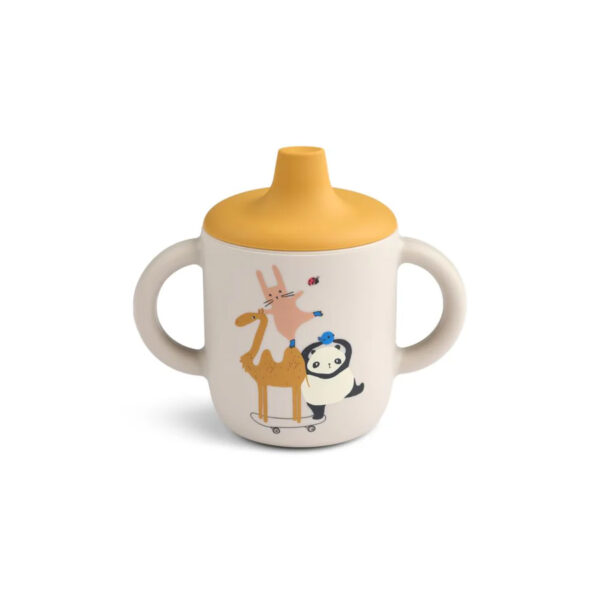 Neil Sippy Cup Around the world / Sandy - LIEWOOD