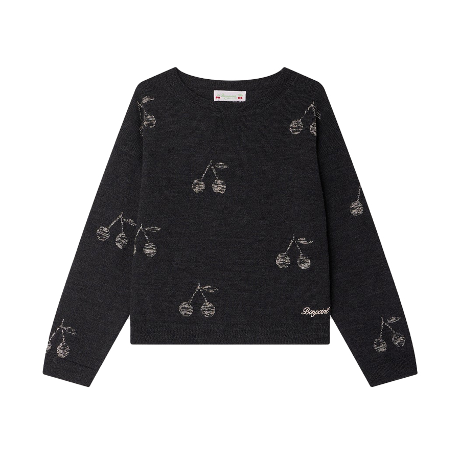 PULLOVER JABARO SWEATER DARK GREY - BONPOINT