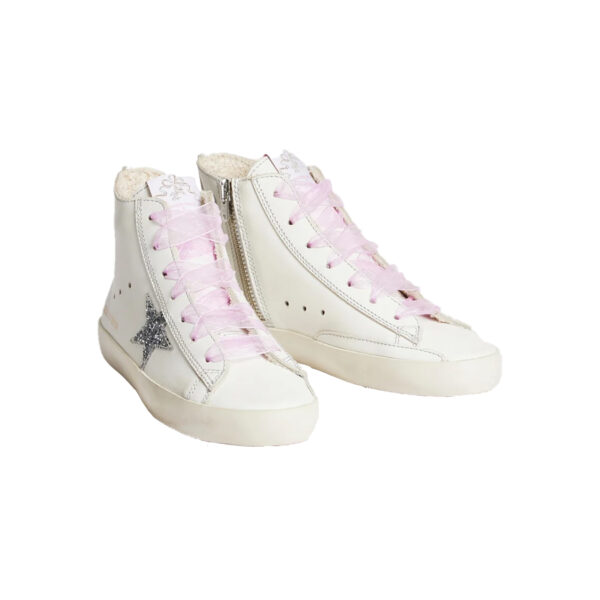 TENNIS SHOE BASKET WHITE - BONPOINT