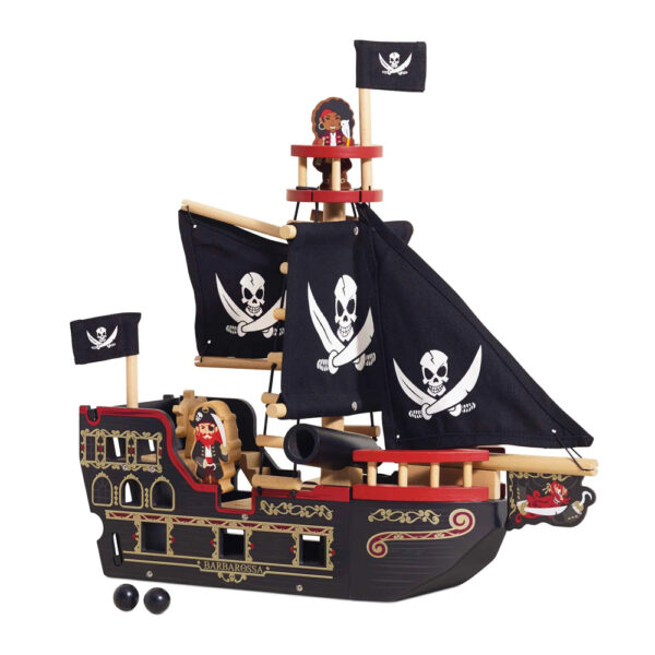Barbarossa Pirate Ship & Characters - LE TOY VAN