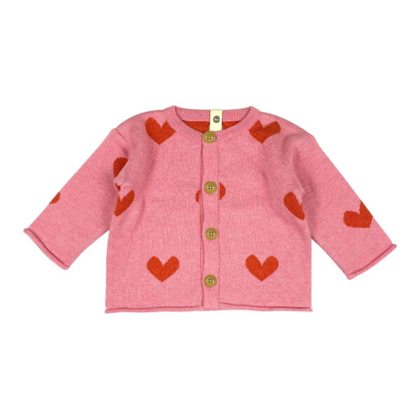 LOVELY CARDIGAN STARFISH PINK - BAYIRI
