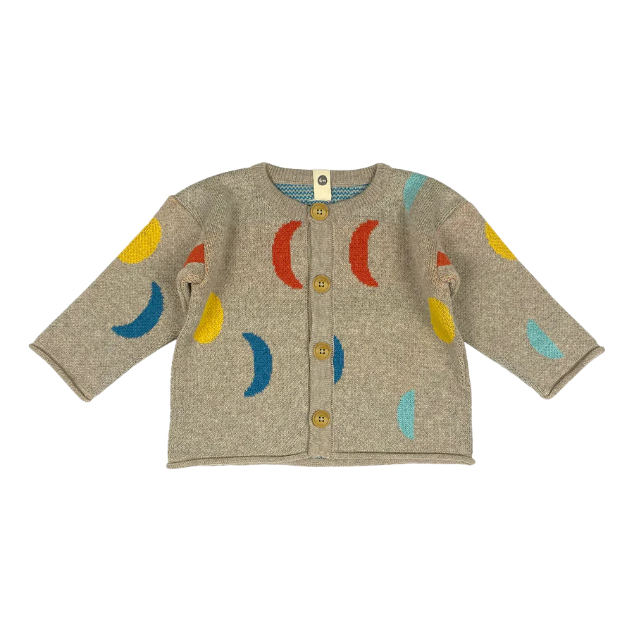 MOON PHASES CARDIGAN - BAYIRI