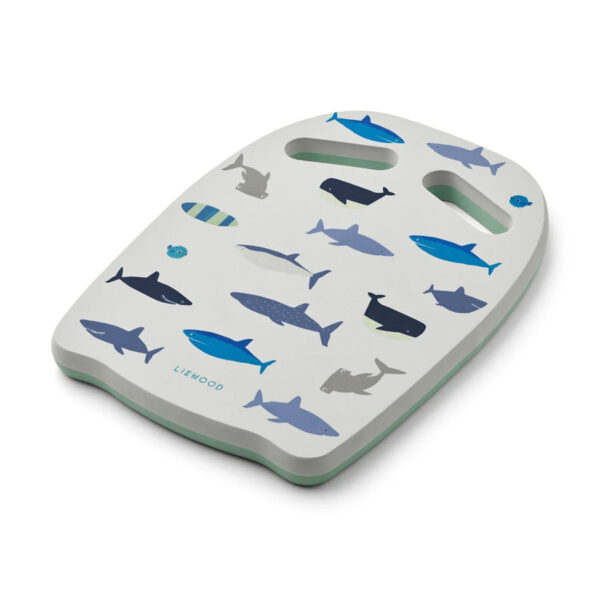 Hayden Swim Board Shark / Dove blue - LIEWOOD