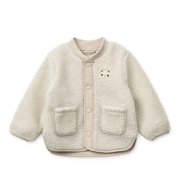 Lora Pile jacket Sandy - LIEWOOD