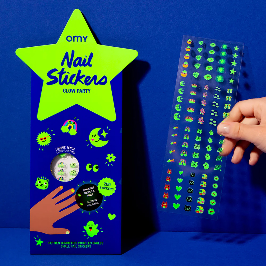 NAIL STICKERS - GLOW PARTY - OMY - Image 2