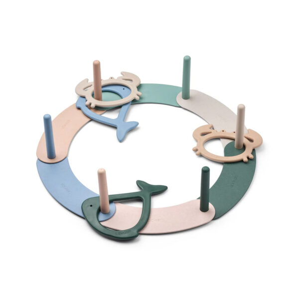 Noova Ring Toss Game Sea Creature Peppermint multi mix - LIEWOOD