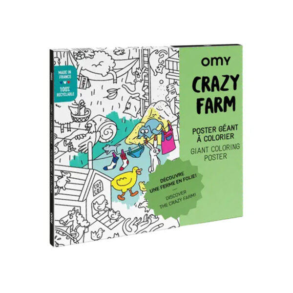 POSTER GEANT LA FERME - OMY