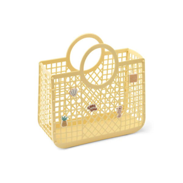 Samantha Basket With Charms Lemonade - LIEWOOD