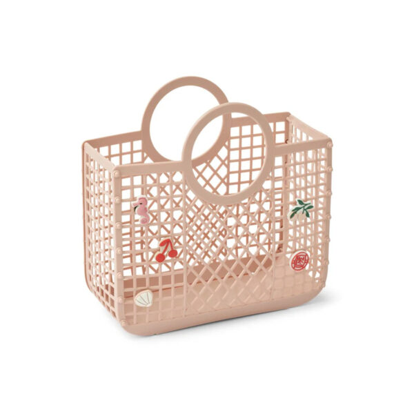 Samantha Basket With Charms Rose - LIEWOOD