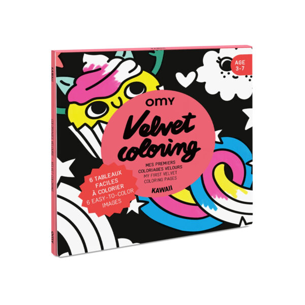 VELVET COLORING - KAWAI - OMY