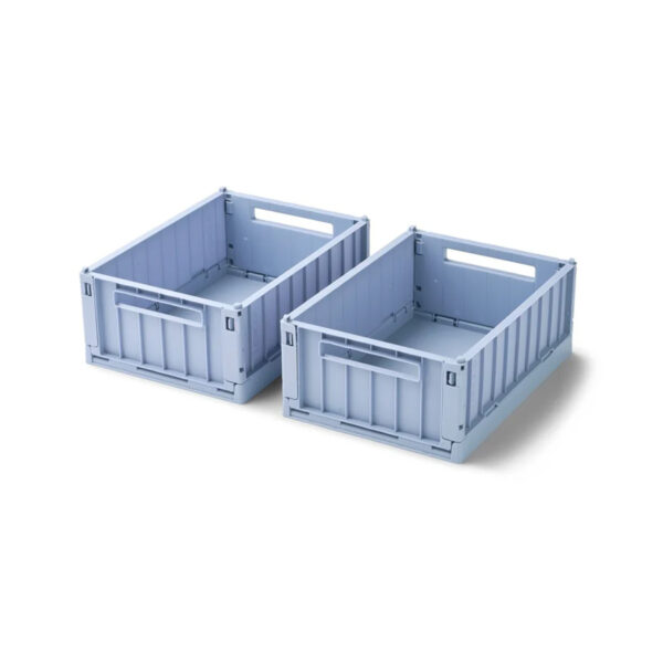 Weston Storage Box S 2-pack Dusty lavender - LIEWOOD