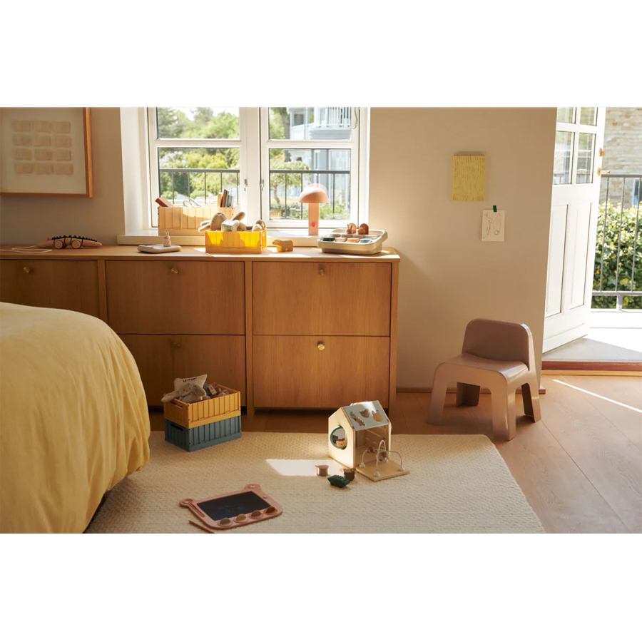 Weston Storage Box S 2-pack Lemon yellow - LIEWOOD - Image 3