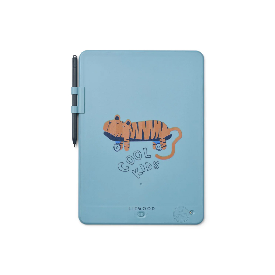 Zora Magic Drawing Board 10 Inches Tiger / Beach blue - LIEWOOD - Image 3