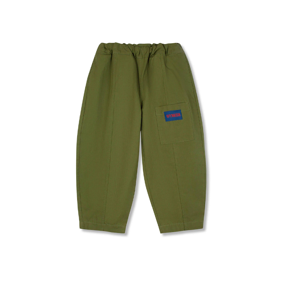 BONJOUR TROUSER OLIVE - WYNKEN