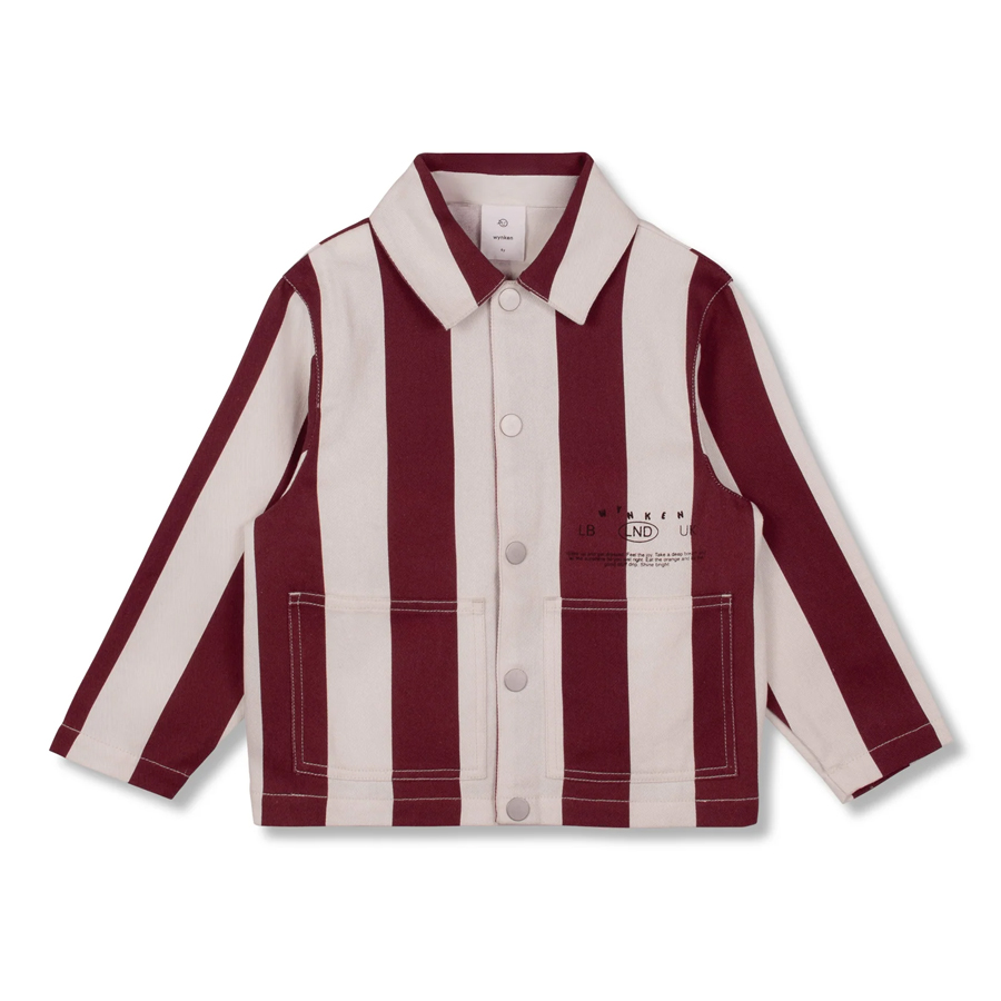 BOX JACKET BENCH RED STRIPE - WYNKEN