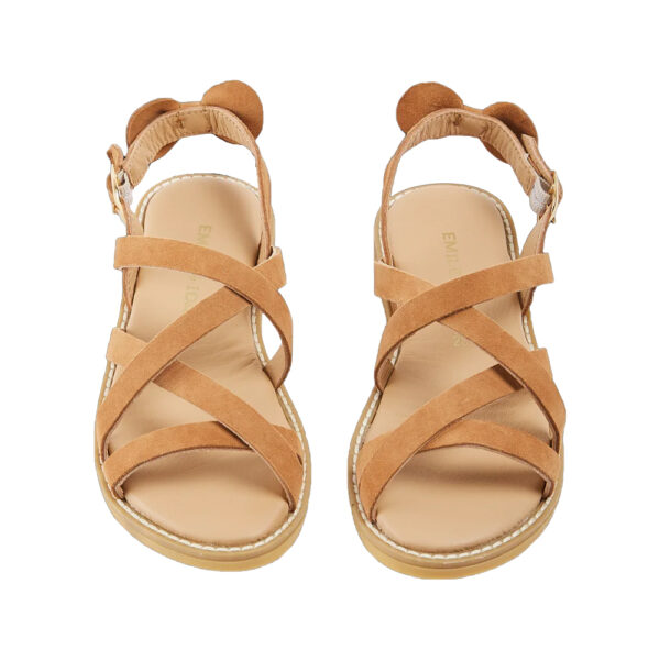 BRACE SANDALS CAMEL - EMILE ET IDA