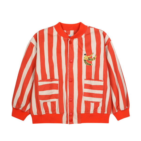 Banana Stripe Jacket - JELLY MALLOW