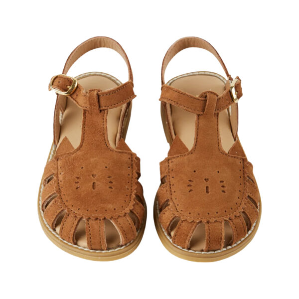 CAT SANDALS CAMEL - EMILE ET IDA