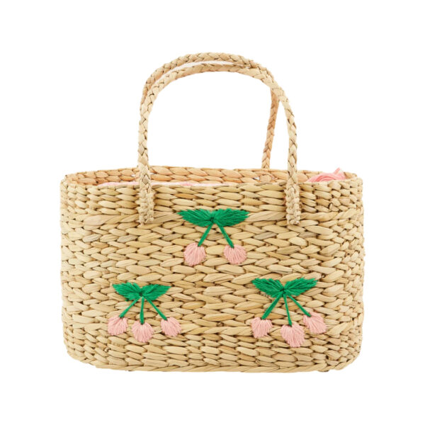 CHERRY BASKET BAG NATURAL - EMILE ET IDA