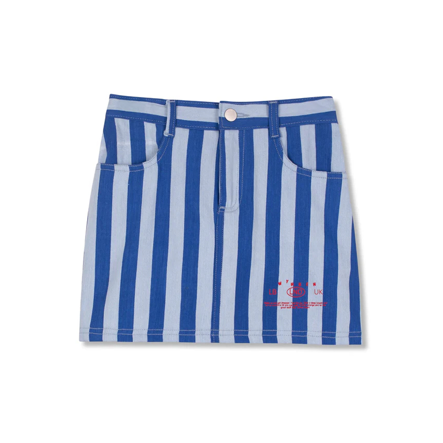 CLOUD SKIRT ARTISTS BLUE STRIPE - WYNKEN