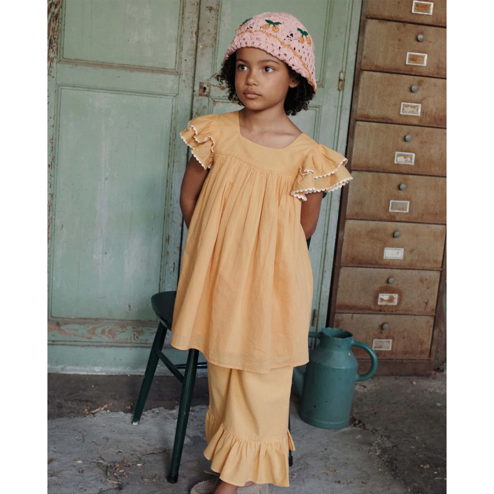COTTON VOILE DRESS TOURNESOL - EMILE ET IDA - Image 3