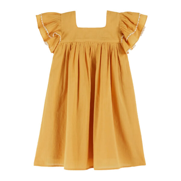COTTON VOILE DRESS TOURNESOL - EMILE ET IDA