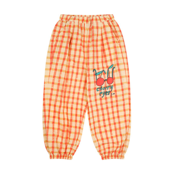 Cherry woven Aladin Pants - JELLY MALLOW