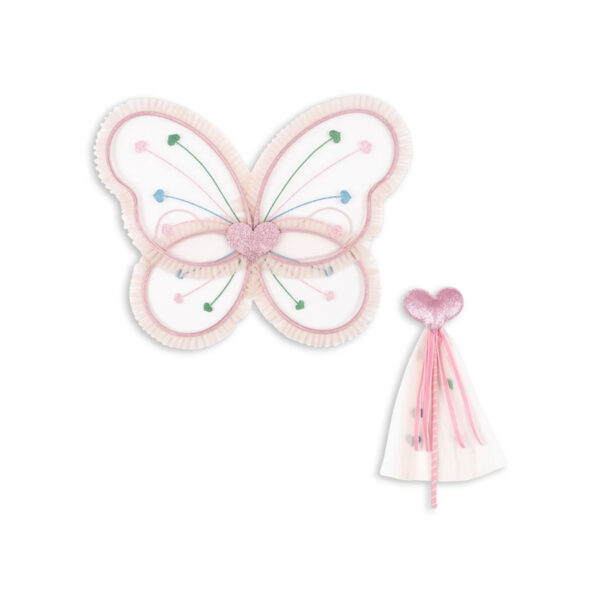 FAIRY FRILL COSTUME HEART MIX - KONGES SLOEJD