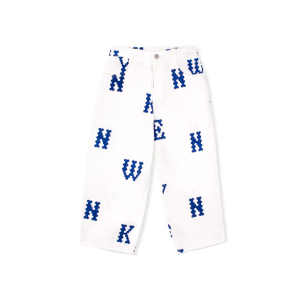 HONEYCOMBE JEAN ECRU / ARTISTS BLUE - WYNKEN