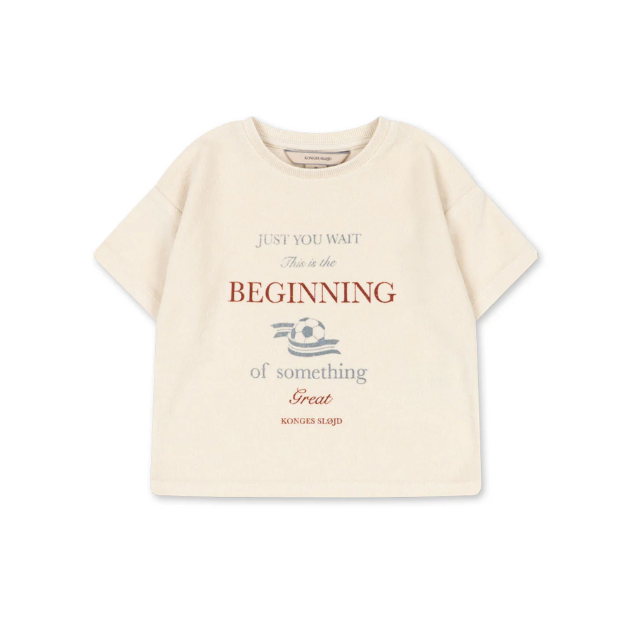 ITTY TEE GOTS ANTIQUE WHITE - KONGES SLOEJD