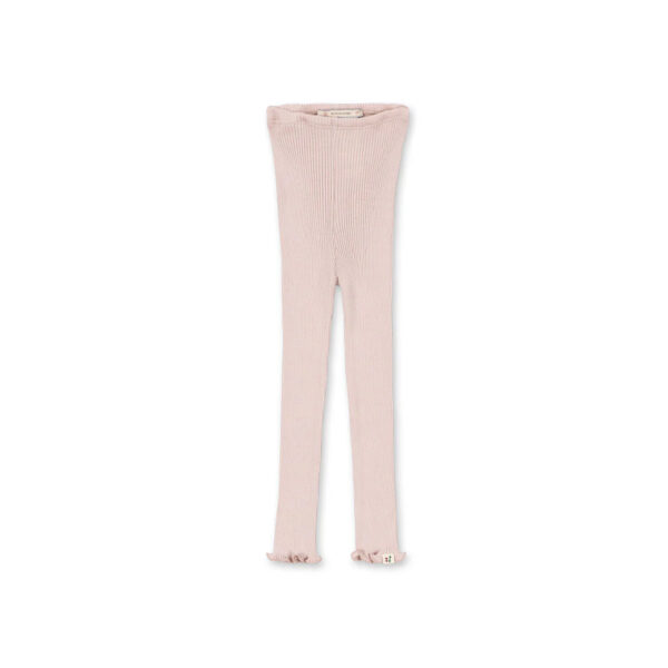 KARA SILK PANTS PALE BLUSH - KONGES SLOEJD