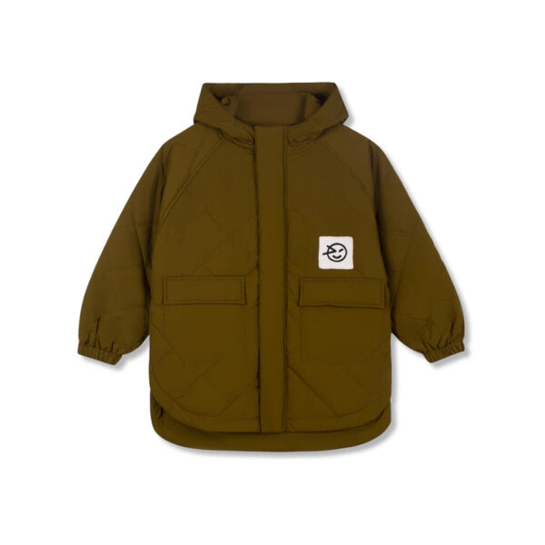 PADDED BON BON JACKET OLIVE - WYNKEN