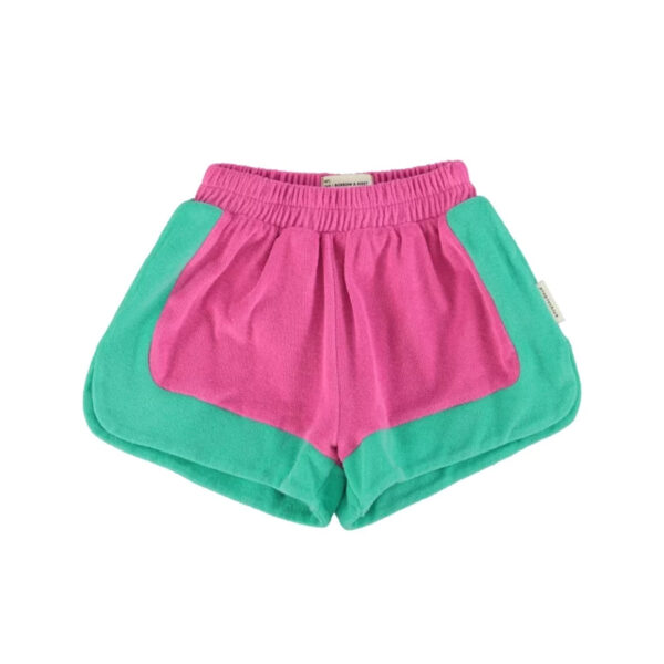 shorts | fuchsia & green - PIUPIUCHICK