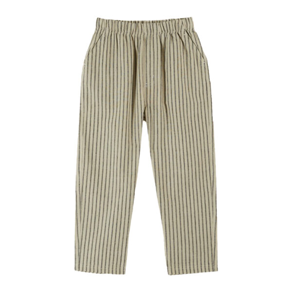 GINGHAM BABY SIRWAL PANTS VICHY ROUGE - EMILE ET IDA