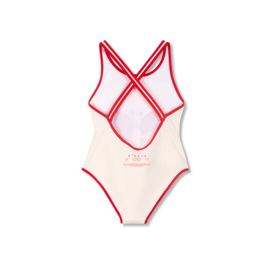 SWIMSUIT ECRU FLUTTER FLUTTER - WYNKEN - Image 2