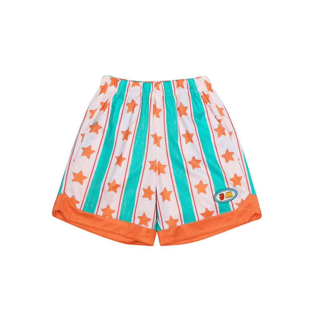 Star Mesh Shorts - JELLY MALLOW