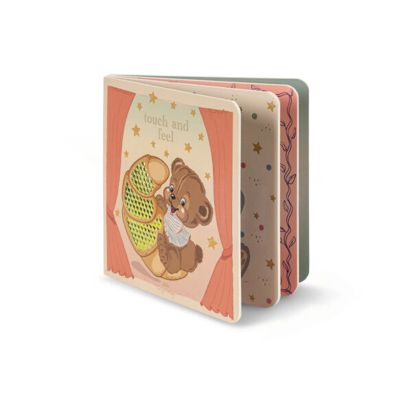 TOUCH AND FEEL BOOK FSC MULTI - KONGES SLOEJD