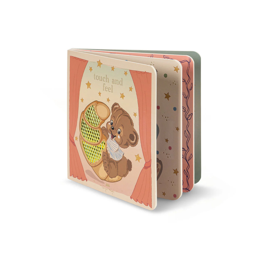 TOUCH AND FEEL BOOK FSC MULTI - KONGES SLOEJD